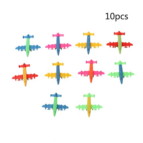 suoryisrty Mini Plastic Bomber Plane -10 Pieza Modelo de avión Figuras Modelo de avión de Juguete para niños de Regalo