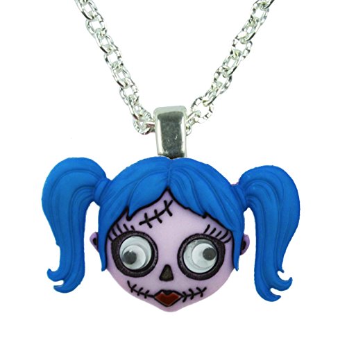 The Funky Barcode TFB Zombie Ville Gotham Monster - Collar con Colgante en Caja de Regalo