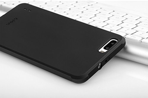 Tianqin Huawei Honor 6 Plus Funda-TPU Suave Cubierta del Huawei Honor 6 Plus [Choque] [Thin] [Impedir la caída] [Prevent rascarse] Adecuado para Huawei Honor 6 Plus Caso - Negro