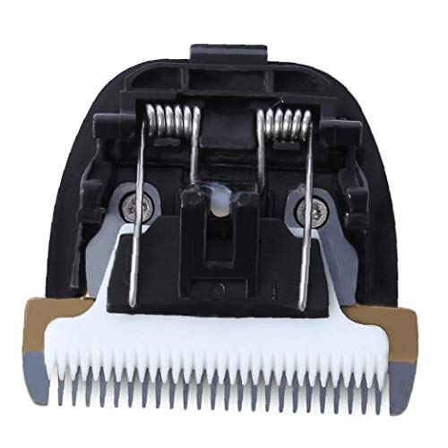 tJexePYK El Pelo De Perro Pet Grooming Clipper Trimmer Cuchilla Cabeza Desmontable Reemplazo De La Lámina para BaoRun P2 / P3