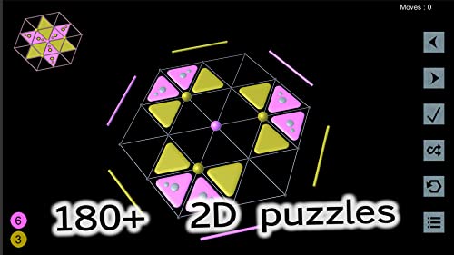 Trinagon 3D Puzzle System, juego desafiante para el pensamiento lógico inductivo y la imaginación espacial.