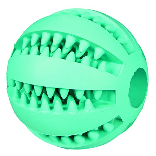 TRIXIE Pelota Béisbol Denta Fun, Mentolada,Caucho, ø6cm