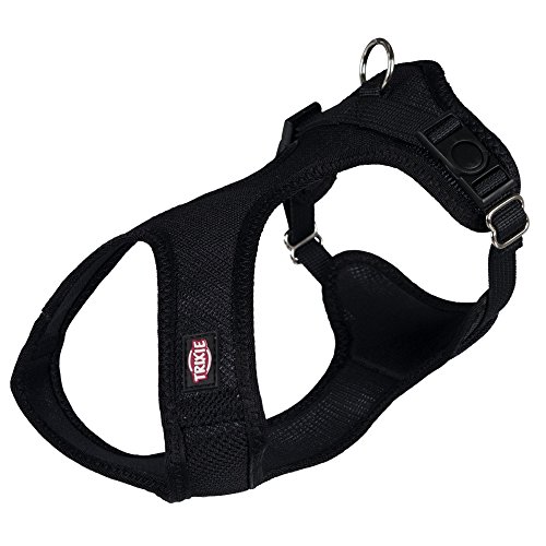 Trixie Soft arnés para Perro Negro de 33 a 50 cm, Talla S