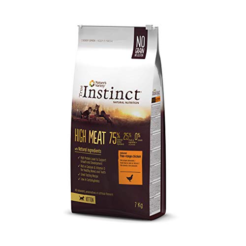 True Instinct High Meat Kitten - Pienso para gatitos con pollo deshuesado 7000 g