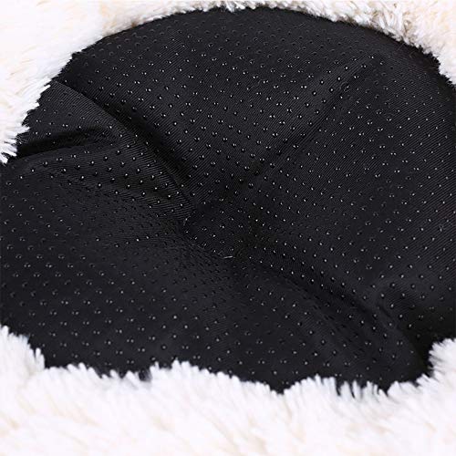 TVMALL Cama Redonda para Perros Nido para Mascotas Nido sueño Profundo colchón para Perros Gruesa Perrera Cama para Gatos sofá pequeño Adecuado para Cachorros Gatitos Animales pequeños