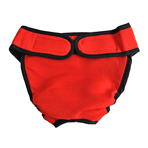 UEETEK 2 PCS Pet Dog Puppy Pañal Higiénico fisiológico Pants Female Dog Shorts Bragas Menstruación Ropa interior Tamaño XS