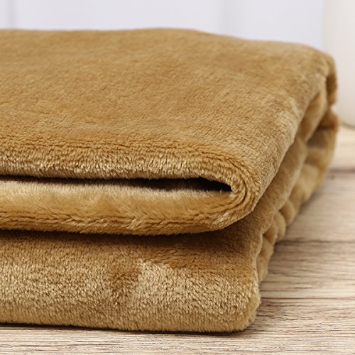 UEETEK Mascota Manta de Cama Suave y Cálida Cubierta de Cama de Tela de Franela para Perros y Gatos 140 x 90cm