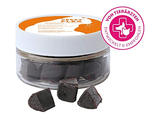 veezy Ceva Flex - Aperitivos para Gatos, 28 golosinas Naturales para Fuerza articulada y Agilidad, 68 g