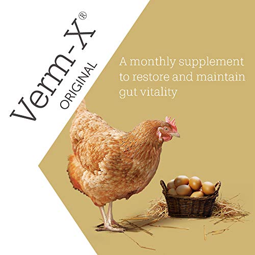 Verm-X Pellets para Todas Las Aves de Corral, 4 kg