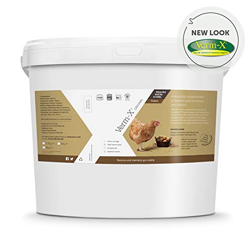 Verm-X Pellets para Todas Las Aves de Corral, 4 kg