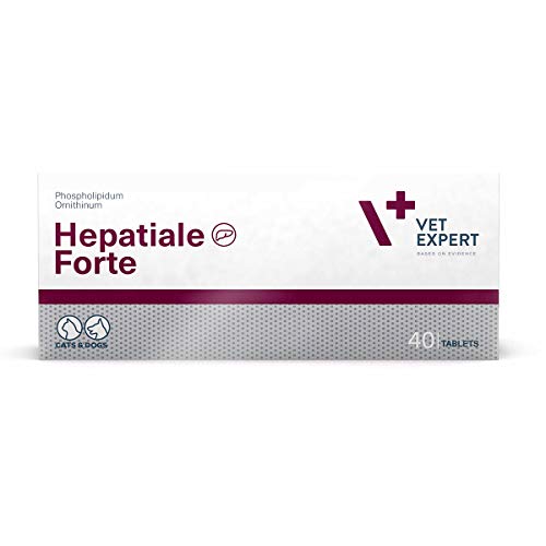 VetExpert Hepatiale Forte 40 Comprimidos para Perros y Gatos