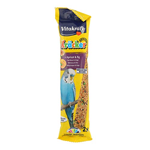 VITAKRAFT barritas de albaricoque y higo para periquitos bolsa 60 gr