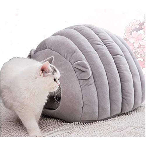 Vivi Bear Cama de Gato Camas para Perros Cojín Suave y cómodo para Gatos,Lavable,fácil de Transportar,cálido,Cama de donas para Gatos Adecuado para Gatos y Cachorros(Cuatro Estaciones universales)