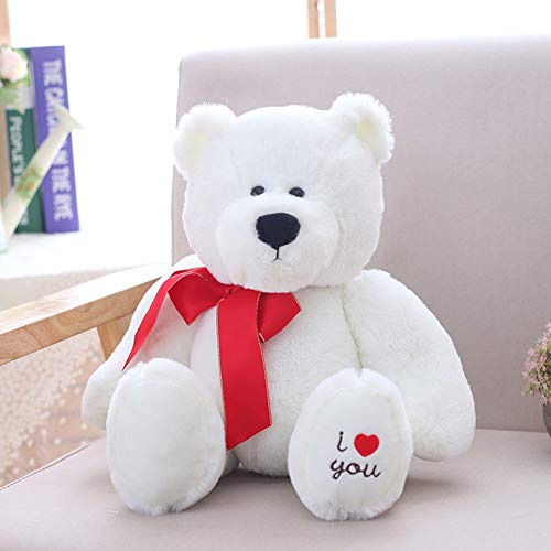 Wmai Juguete De Peluche De Oso Polar De 25 Cm, Muñeco De Peluche Muñeca