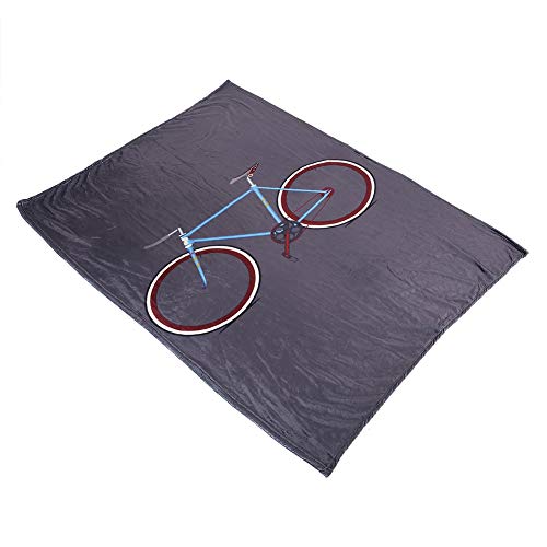 Woyisisi Pet Dog Soft Warm Blanket Air Conditioner Mat Cat Puppy Bicycle Pattern Pad(150 * 120cm)