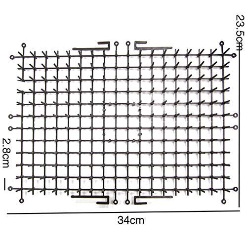 WZ 4Pcs Ecológico Jardinería Plástico Spike, De Uñas del Gato del Perro Anti Repelente De Mosquitos Plástico Scat Cat Mat Mantenga Gato Lejos Inicio Repulsivo del Parásito