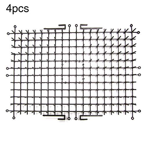 WZ 4Pcs Ecológico Jardinería Plástico Spike, De Uñas del Gato del Perro Anti Repelente De Mosquitos Plástico Scat Cat Mat Mantenga Gato Lejos Inicio Repulsivo del Parásito