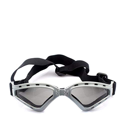 Xinllm Gafas para Gatos Gafas para Perros para Gafas Perro Gafas Cachorro Gafas de Sol Gafas para Gatos Plegable Perro Gafas de Sol Ojo Gafas de protección Gray