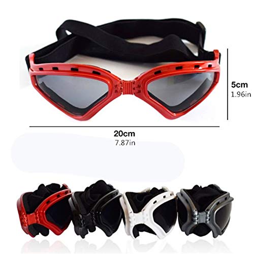 Xinllm Gafas para Gatos Gafas para Perros para Gafas Perro Gafas Cachorro Gafas de Sol Gafas para Gatos Plegable Perro Gafas de Sol Ojo Gafas de protección Gray