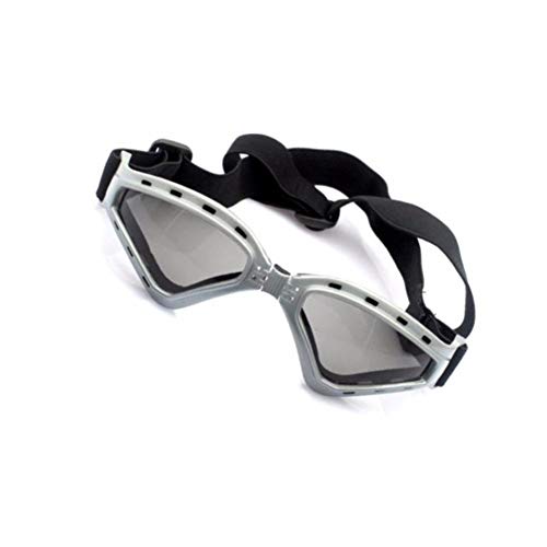 Xinllm Gafas para Gatos Gafas para Perros para Gafas Perro Gafas Cachorro Gafas de Sol Gafas para Gatos Plegable Perro Gafas de Sol Ojo Gafas de protección Gray