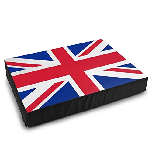 YAGEAD Camas para Mascotas United Kingdom Flag Camas para Perros para Perros pequeños y medianos Cojín Cama