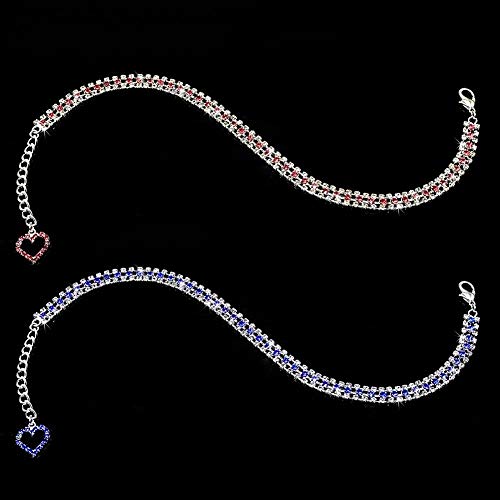 YANODA Rhinestone Perro Accesorios Collar For Perros Pequeños Chihuhua Yorkshire Terrier Bling Collar De Diamante Cachorro Gato Collares Correas (Color : Pink, Size : Free Size)