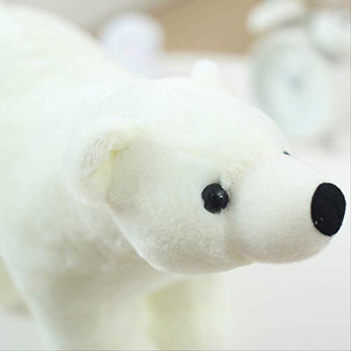 Ylout Juguete De Peluche De Oso Polar 20 Cm, Peluche Juguetes De Oso Polar para Niños Educación Decoración para El Hogar Cama Decente Juguete