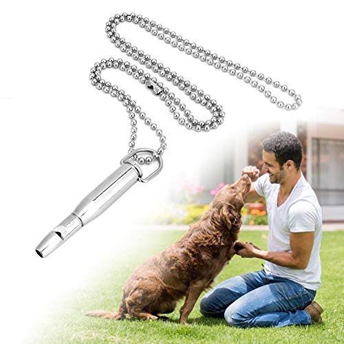 YOUTHINK Silbato para Perros, Silbato para adiestramiento de Perros para Dejar de ladrar Herramienta ultrasónica Ajustable para adiestramiento de Mascotas(UNA)