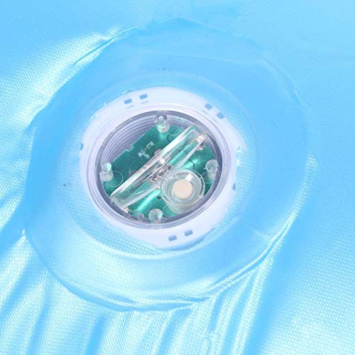 Yshen Casa de Hámster de Madera Juguetes Colgantes Hamster Juguete Piscina Inflable Anillo de natación LED Iluminado Niño Adulto Anillo de natación Juguetes acuáticos Producto para Mascotas