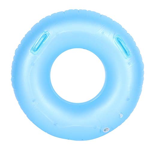 Yshen Casa de Hámster de Madera Juguetes Colgantes Hamster Juguete Piscina Inflable Anillo de natación LED Iluminado Niño Adulto Anillo de natación Juguetes acuáticos Producto para Mascotas