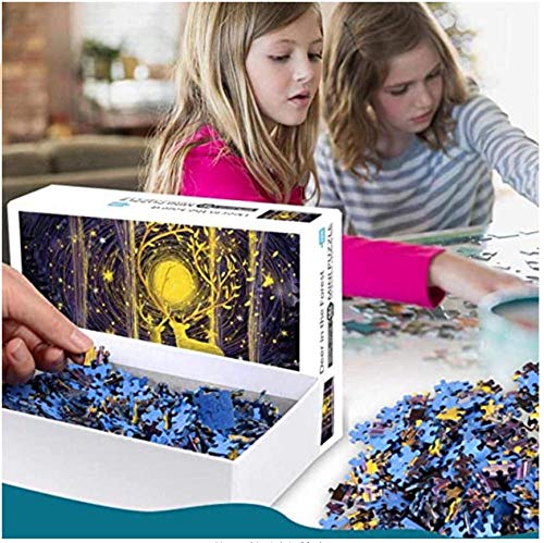 Yzqxiongtu Pintoresco Yorkshire Jigsaw Puzzle Toys 1000 Piezas, Juguetes creativos de Madera para Adultos, Juegos educativos para niños Regalos de cumpleaños