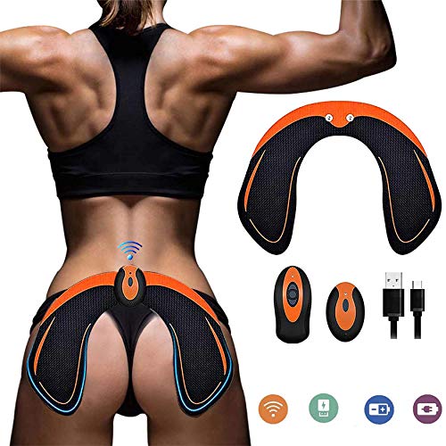 ZHENROG EMS Hips Electroestimulador Muscular,Gluteos Estimulador de Glúteos Herramientas Nalgas HipTrainer para la Cadera Mujer Inteligente Hip Instructor Modelling Firing Ayuda a Levantar la Cadera