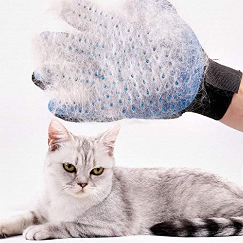 ZY Mascota baño pulverizador automático Guantes-Mascotas-Herramienta baño de Gato y Perro pulverizador baño de Guantes de Belleza for Perros, Gatos y Caballos (demostración del Color) LOLDF1