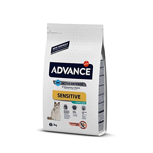 Advance Sensitive Pienso para Gato Esterilizado Adulto con Salmón - 3000 gr