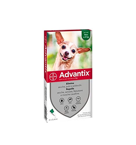 Advantix para Perros de hasta 4 kg