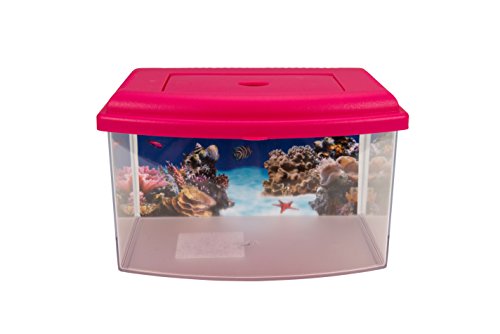 Aimé Aquarium Plastic Aquarium - 1 Unidad, colores surtidos