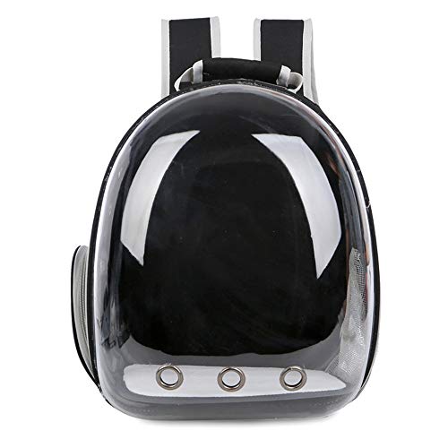 AlwaySky Mochila para Transportar Mascotas, aprobada por la aerolínea, para Perros, Transpirable, Mochila portátil para Transportar Burbujas, para Perros de Raza pequeña y Mediana