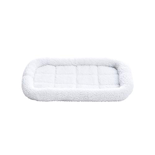 AmazonBasics - Cama acolchada con rebordes para mascotas: 56 x 38 cm