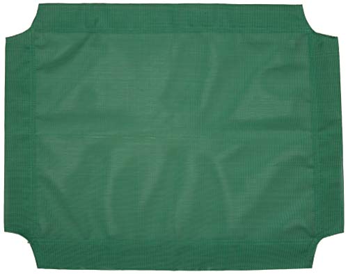 AmazonBasics – Funda de repuesto para la cama para mascotas elevada y aireada, pequeña, color verde