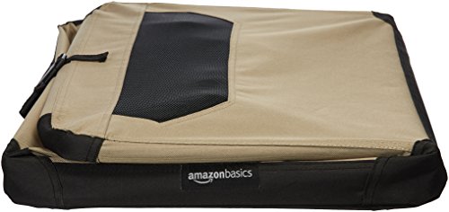 AmazonBasics - Transportín para perros, blando, plegable, 66 cm