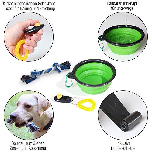 Amazy Bolsa de Entrenamiento para Perros (Verde)