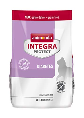 animonda Integra Protect - Pienso para Gatos Diabetes y Dieta para Gatos - pienso seco para Diabetes mellitus, Diferentes Tipos y tamaños