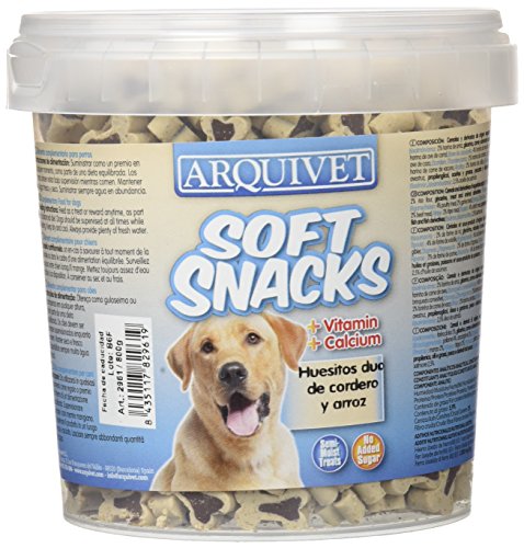 Arquivet Soft Snacks huesitos Duo Lamb-Rizo 800 grs - 855 gr