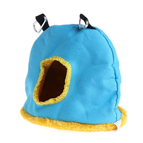 Balacoo 1 Nido de Felpa de Invierno para Pájaros Casa de Peluche para Animales Pequeños Color Aleatorio