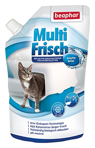 Beaphar Multi recién Brisa | neutralizador de olores para Gato nklos | alarga la Vida útil de Gato dispersa, Aromas de Brisa Fresca, 400 g