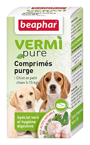 Beaphar - Tabletas antiparasitarias Naturales Perro y Gato pequeños