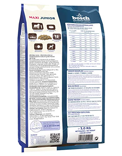 Bosch Maxi Junior Comida para Perros - 3000 gr