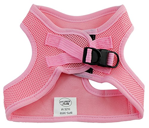 BPS® Arnés para Perros Mascotas Callar para Perros Mascotas 5 Tamaños para Elegir para Perro pequeño Mediano y Grande (Rosado, S) BPS-3858RO