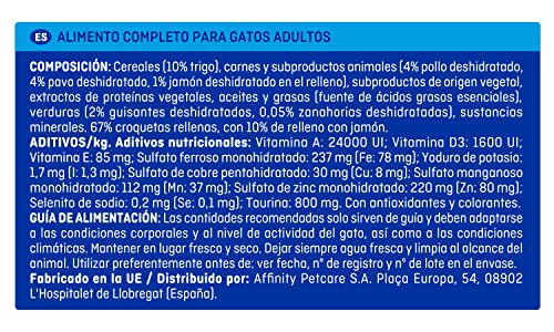 Brekkies Pienso para Gatos Delicious con una Selección de Aves y Verduras - 3000 gr