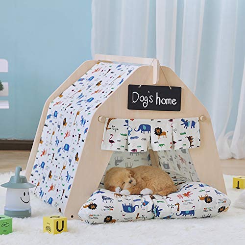 Casetas para perros Tipi mascota for los perros tienda portable de animal doméstico del perro Casas, moderna tienda de los indios de la tienda por tienda de los indios conejo Perros de animal doméstic